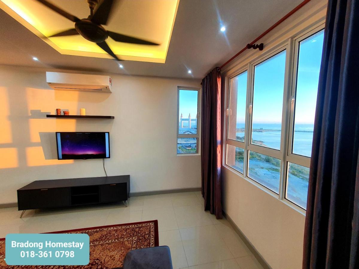 Bradong Homestay - Musllm Only, 3 Queen Bedrooms, Seaview, Infinity Pool, Gym, Near Drawbridge & Ktcc Mall Kuala Terengganu Exterior foto